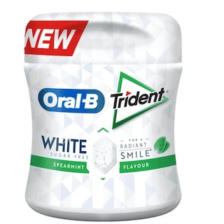 TRIDENT | Τσίχλες White Δυόσμος 68g