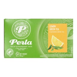 PERLA BEVERAGES | Πράσινο Τσάι Λεμόνι 20x2g