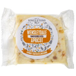 SINGLETONS | Τυρί Cheddar Wensleydale Apricot 200g