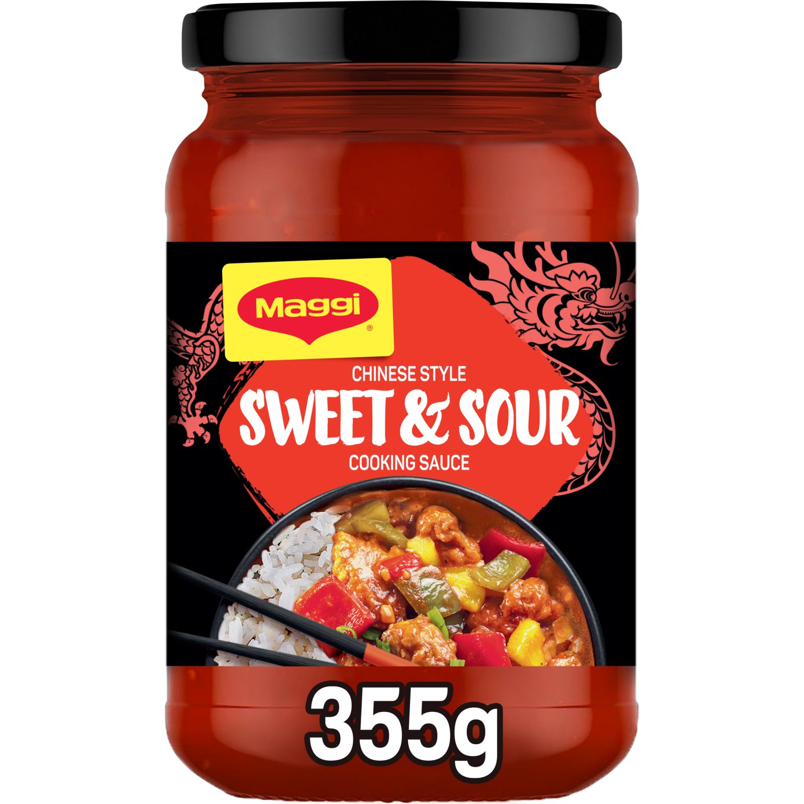 MAGGI Γλυκόξινη Σάλτσα Asia Sweet & Sour 355g