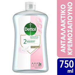 DETTOL | Κρεμοσάπουνο Sensitive 750ml