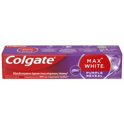 COLGATE | Οδοντόκρεμα Max White Purple Reveal 75ml