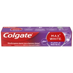 COLGATE | Οδοντόκρεμα Max White Purple Reveal 75ml