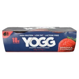 YOGG | Επιδόρπιο Yogg High Protein Φράουλα 2x170g