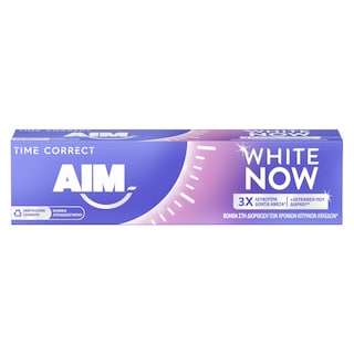 AIM | Οδοντόκρεμα White Now Time Correct 75ml