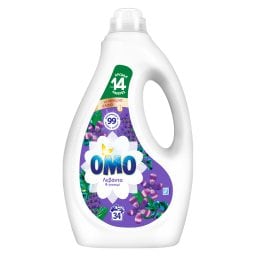 OMO | Yγρό Πλυντηρίου Ρούχων Λεβάντα & Γιασεμί 34 Μεζούρες
