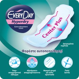 EVERY DAY | ΣΕΡΒΙΕΤΕΣ HYPER DRY ULTRA PLUS NORMAL ECONOMY 18 ΤΕΜ