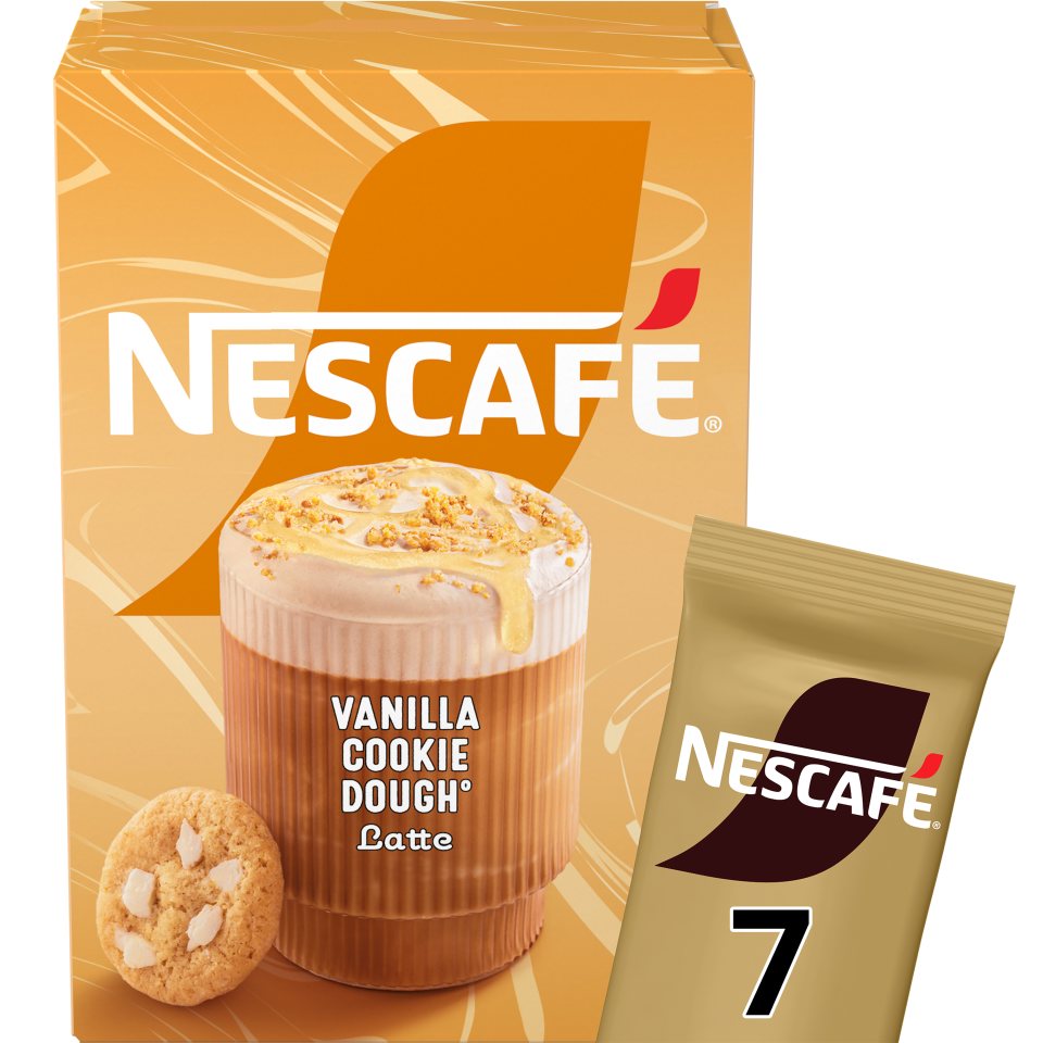 NESCAFE Στιγμιαίος Καφές Vanilla Cookie Dough Latte 7x19.5g