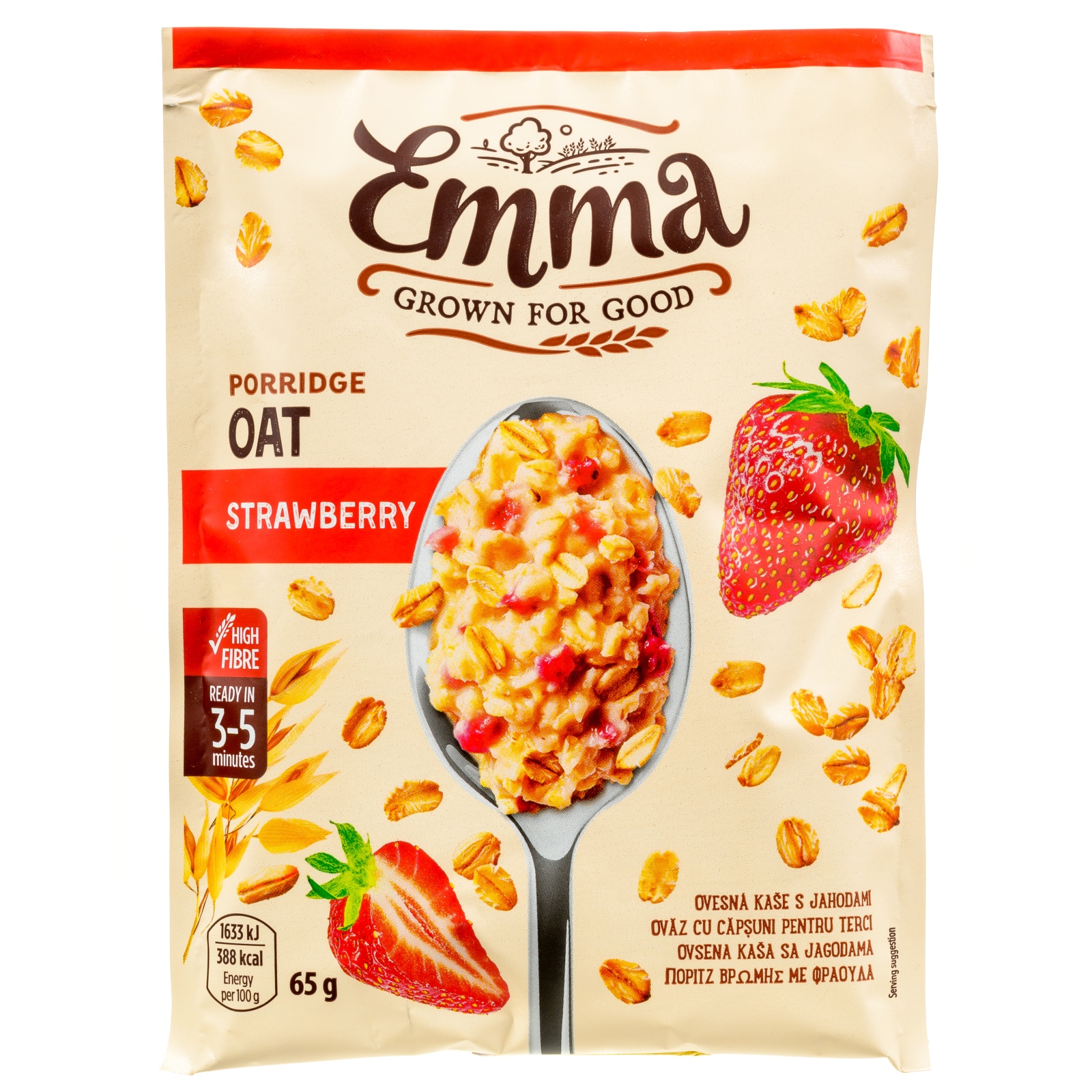 Πόριτζ Βρώμης Φράουλα 65g