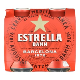 ESTRELLA | Μπύρα Estrella Barcelona Κουτί 4x330ml
