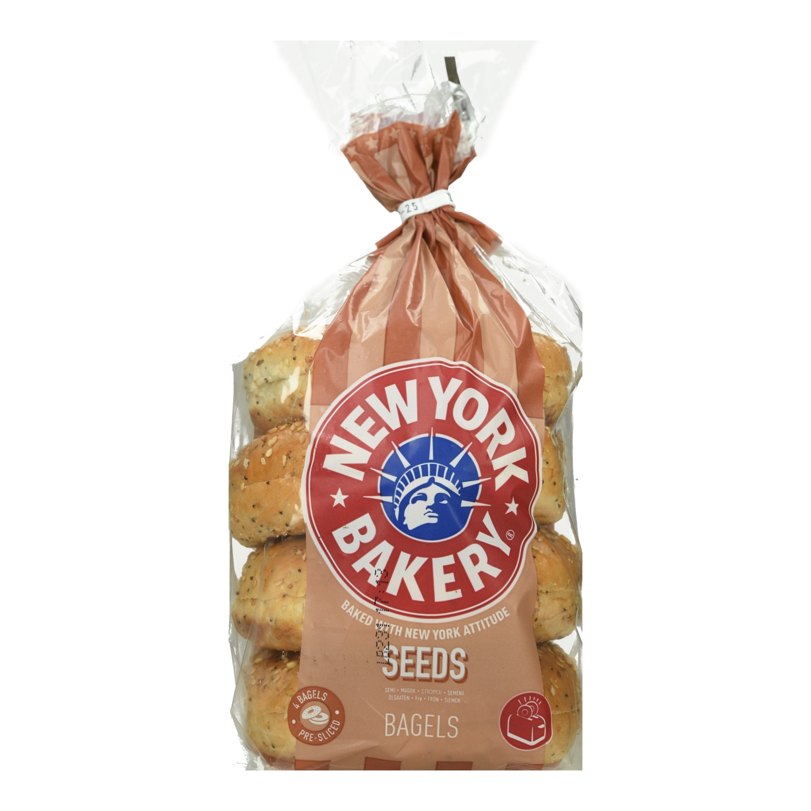 NEW YORK Ψωμάκια Bagel Πολύσπορα 300g