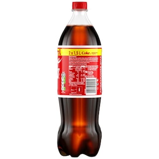 COCA COLA | Αναψυκτικό Cola Φιάλη 2x1.5lt 400ml Δώρο