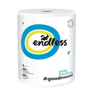ENDLESS | Χαρτί Κουζίνας Good Mood 3 Φύλλα 580g