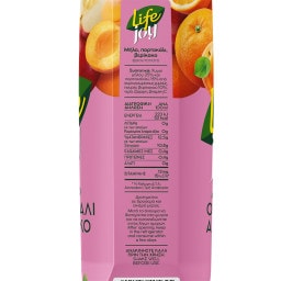 LIFE | Φρουτοποτό Πορτοκάλι Μήλο Βερίκοκο 1lt
