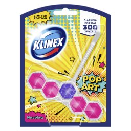 KLINEX | WC Block Pop Art Μανόλια 50g