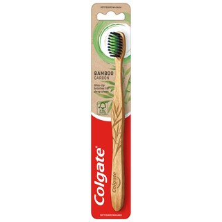 COLGATE | Οδοντόβουρτσα Bamboo Carbon Μαλακή 1 Τεμάχιο