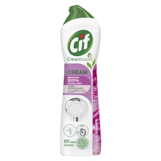 CIF | Κρέμα Καθαρισμού Pink Flowers 500ml