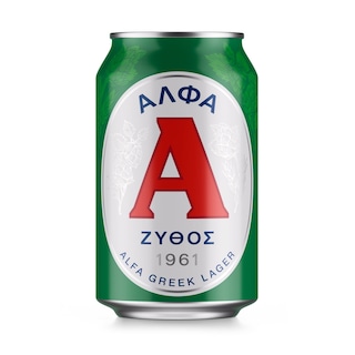 ΑΛΦΑ | Μπύρα Lager Κουτί 330ml