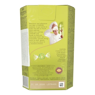 LINDT | Σοκολατάκια Lindor Φιστίκι 200g
