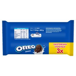 OREO | Μπισκότα Γεμιστά Βανίλια 3x154g