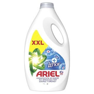 ARIEL | Υγρό Πλυντηρίου Ρούχων Touch of Lenor 44 Μεζούρες