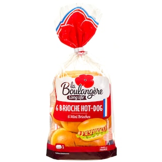 LA BOULANGERE | Ψωμάκια Brioche Mini Hot Dog 270g
