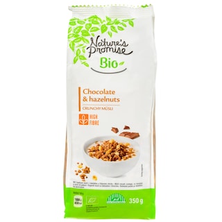 NATURES PROMISE BIO | Μούσλι Bio Σοκολάτα Φουντούκια 350g