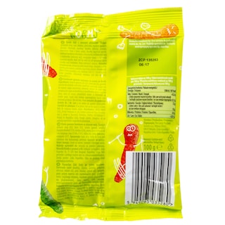 KITBIS | Ζελεδάκια Sour Worms Γεύση Φρούτων 100g