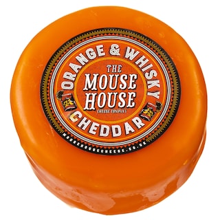 MOUSE HOUSE | Τυρί Cheddar Πορτοκάλι και Ουίσκι 200g