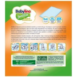 BABYLINO | Υποσέντονα Βρεφικά Sensitive 90x60cm 14 Τεμάχια