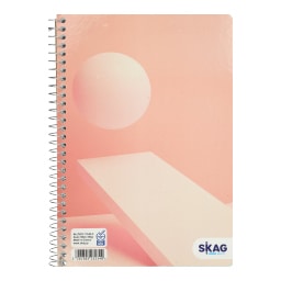 SKAG | Τετράδιο Σπιράλ University 3 Θεμάτων 90 Φύλλα 1 Τεμάχιο