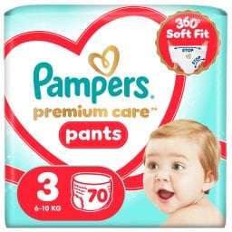 PAMPERS | Πάνες Βρακάκι Premium Pants Νο3 70 Τεμάχια