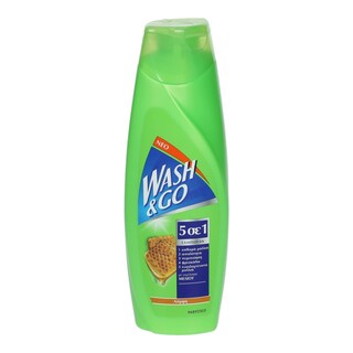 WASH&GO | SHAMPOO ΜΕΛΙ 400 ML