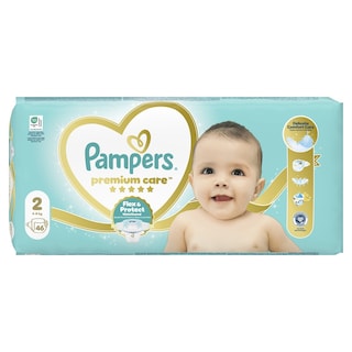 PAMPERS | Πάνες Μωρού Premium Care Νο2 46 Τεμάχια