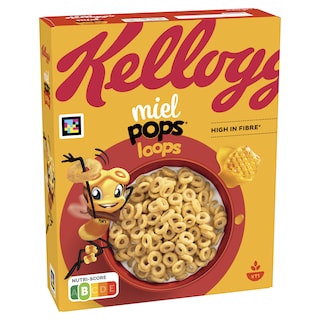 KELLOGGS | Δημητριακά Miel Pops Loops 330g