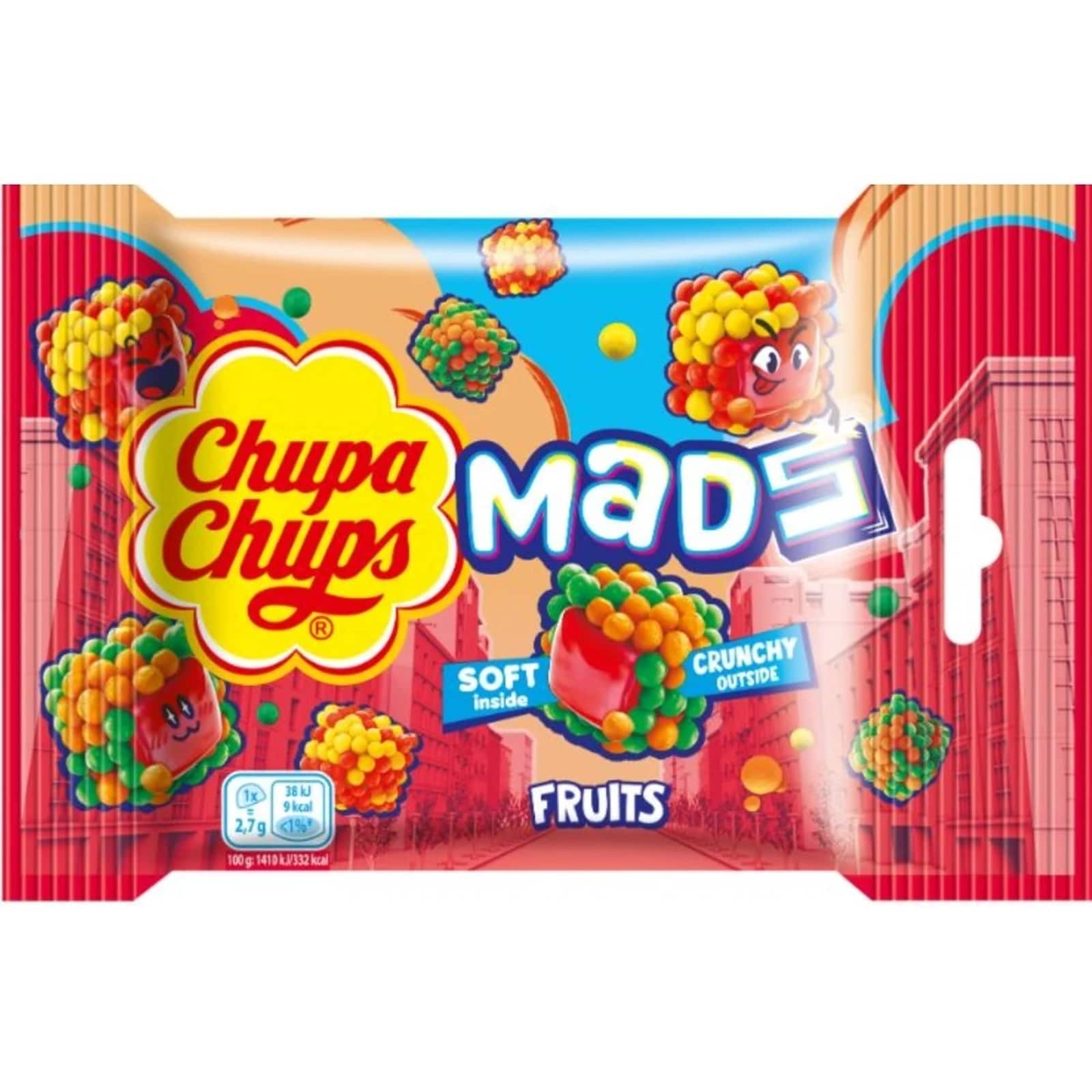 CHUPA CHUPS Ζελεδάκια Mads Fruits 45g