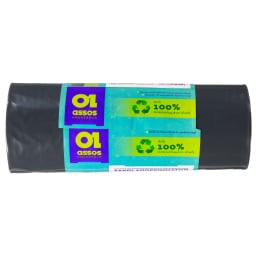 ASSOS TREELLIUM | Σακούλες Απορριμμάτων Super Γίγας 80x110cm 10 Τεμάχια