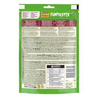 FRISKIES | Snack Σκύλωv Funtastix Μπέικον και Τυρί 175g
