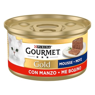 GOURMET | GOLD | Γατοτροφή Μους Βοδινό 85 gr