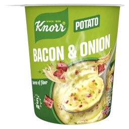 KNORR | Potato Snack Pot Μπέικον & Κρεμμύδι 51g