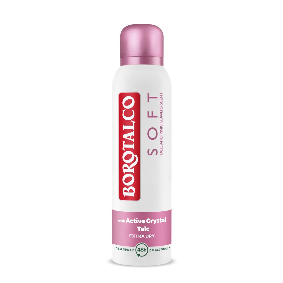 BOROTALCO Αποσμητικό Spray Soft 150ml