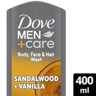 DOVE | Αφρόλουτρο Men Sandalwood Vanilla 400ml