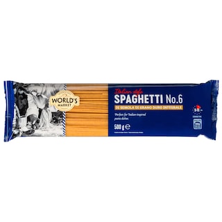 WORLD'S MARKET | Σπαγγέτι Νο6 Ολικής Άλεσης 500g