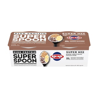 ΚΡΙ ΚΡΙ | Επιδόρπιο Γιαουρτιού Super Spoon Μπανάνα Σοκολάτα 2x170g