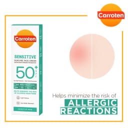 CARROTEN | Αντηλιακό Προσώπου Κρέμα Sensitive SPF50+ 50ml