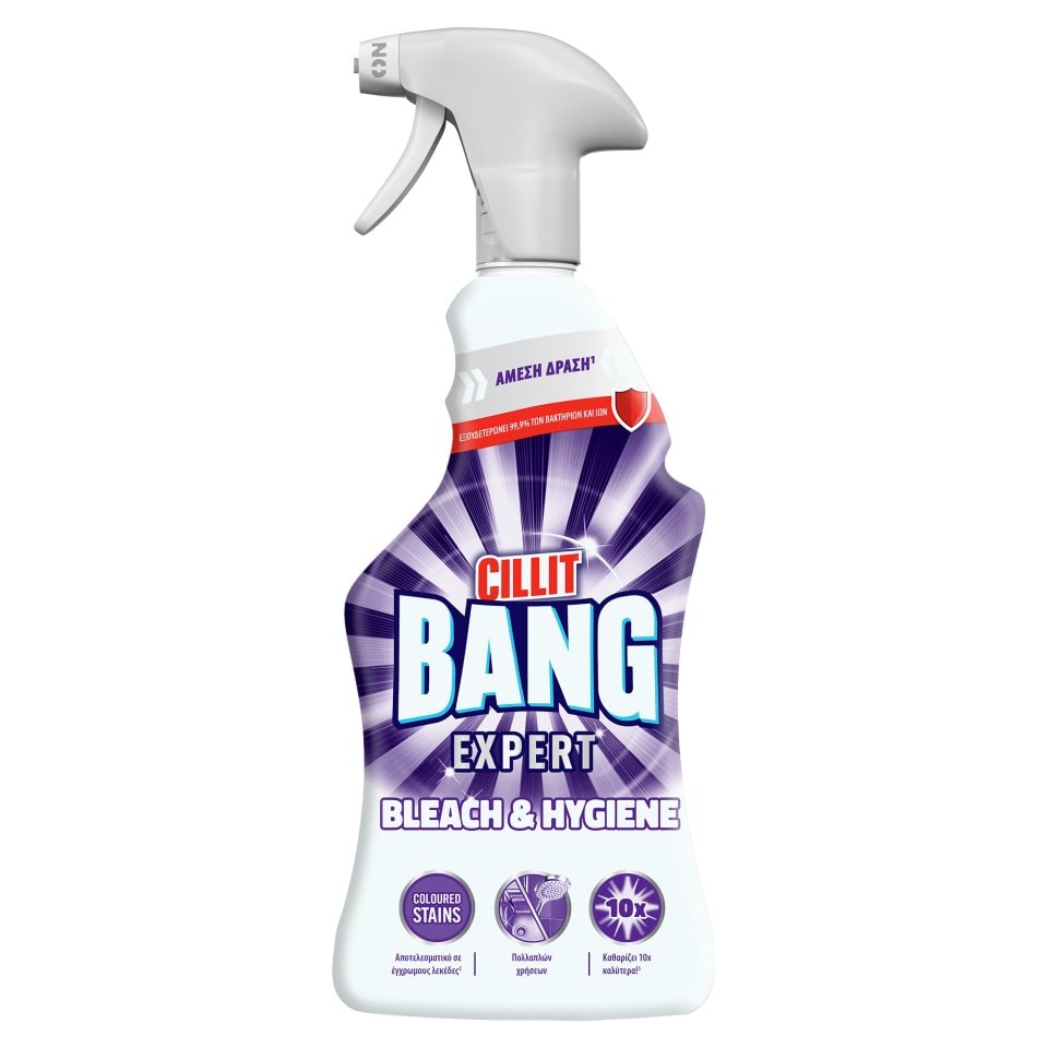 CILLIT BANG Καθαριστικό Υγρό Bleach & Hygiene Spray 750ml