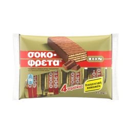 ΙΟΝ | ΣΟΚΟΦΡΕΤΑ | Γκοφρέτα Σοκολάτα Γάλακτος 4x38g