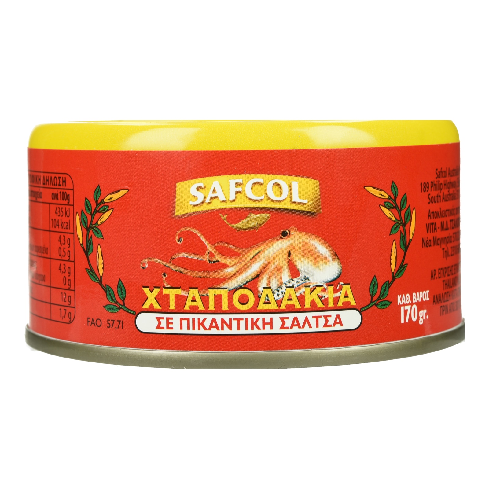 Χταπόδι Πικάντικο 170g