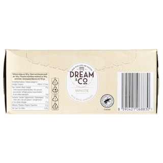 DREAM & CO | Παγωτό Ξυλάκι Λευκή Σοκολάτα 6x84g