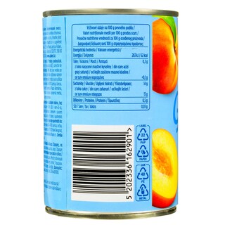 GUSTONA | Κομπόστα Ροδάκινα Μισά 410g